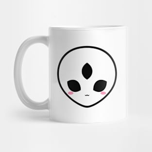 Cute Three Eyes Alien Mug